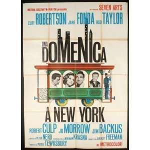 Sunday in New York Movie Poster (27 x 40 Inches   69cm x 102cm) (1964 
