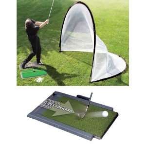  Multi Sport Net/Dura Pro High Tech Golf Mat/Balls/Tees 