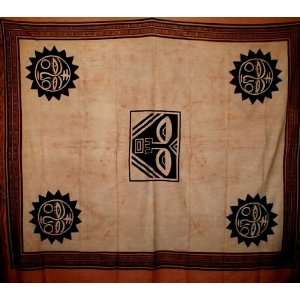  Heavy Tribal Tapestry Bedspead Coverlet Many Uses