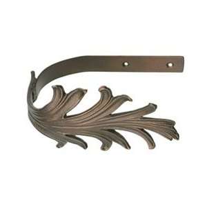  Acanthus Leaf Drapery Tieback   Wrought Iron up to 200 x 