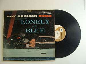 Roy Orbison Sings Lonely and Blue Mono M4002 LP  