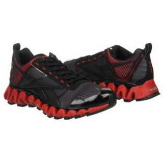 Athletics Reebok Mens Zig ReeTrek TR Gravel/Black/Red Shoes 
