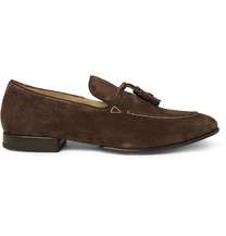 keeffe suede tasselled loafers