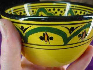 POTTERY BARN Small Bowl Yellow KASARA Finger Serving  