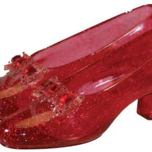  Westland Giftware Ruby Slippers 2 Inch Clear Resin 