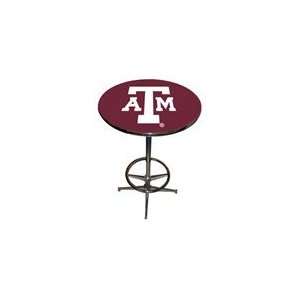    Sports Fan NCAA Texas A & M Aggies Pub Table