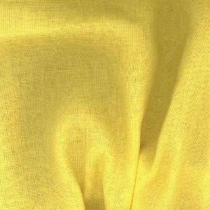  54 Wide Lightweight Linen Fabric Sunshine Yellow By The 
