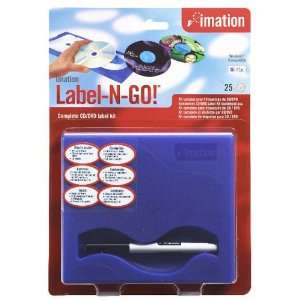  Imation Label N GO   Storage CD labelmaker kit refill 