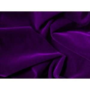  Purple Velvet Fabric 45 By the Yard Arts, Crafts 