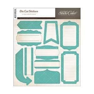  Studio Calico Memoir Cardstock Stickers 6X6 Labels; 6 