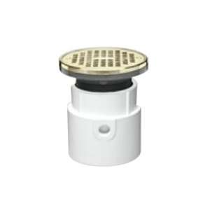  Oatey 72037 PVC General Purpose Drain with 5 Inch BR Grate 