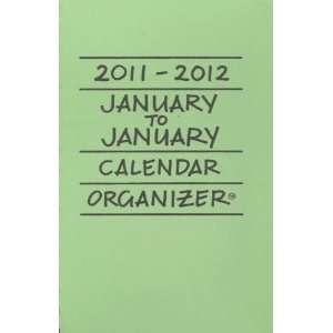    to January Calendar Organizer (Seafoam)   2011