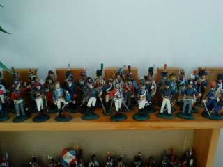 Zinnfiguren Soldaten der napoleonischen Kriege in Thüringen 