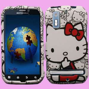 Case for Motorola PHOTON 4G Sprint Hello Kitty Cover Skin I Faceplate 