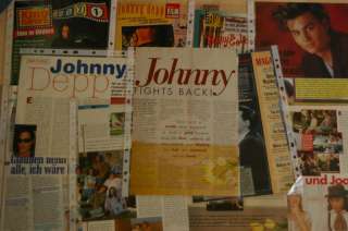 Johnny Depp Sammlung (Poster, Artikel, Staralbum) in Dresden 