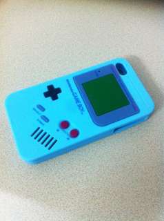 Nintendo Gameboy Silicone 3D Case Skin Back Cover for Apple iPhone 4 