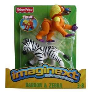 Imaginext Adventures   Baboon & Zebra