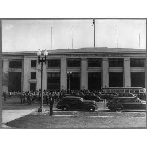   employees leaving,cars,Munitions Building,Washington DC,c1941 Home
