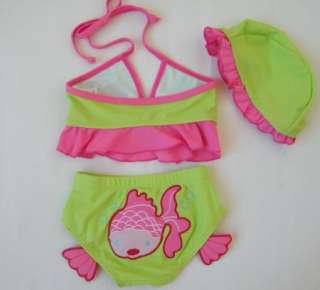 Girl Swimwear Tankini Swimsuit Bather SZ1 2 3 4 5 6T  