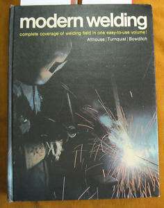 1970 Welding Textbook Oxyacetylene Arc, Asbestos Use  