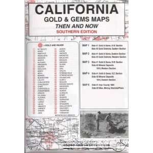  California Gold and Gem Maps Southern Edition Electronics