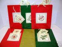Lot of   80   Christmas/New Year Gift Bags/Tissue paper  