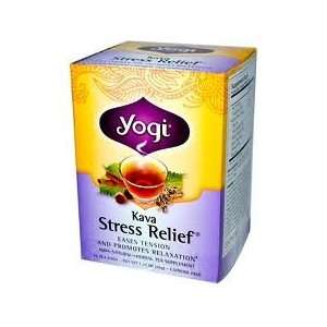 Yogi Tea Kava Stress Relief, Caffeine Free, 16 Tea Bags, 1.27 oz (36 g 