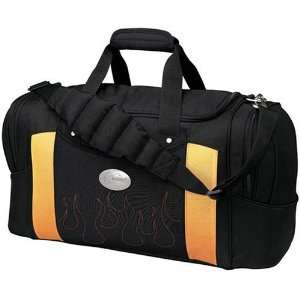  Hammer Orange Flames 2 Ball Deluxe Bowling Bag Sports 