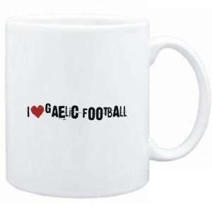 Mug White  Gaelic Football I LOVE Gaelic Football URBAN 