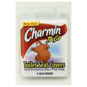  Charmin To Go 5 Toilet Seat Covers, 3 pack Kitchen 