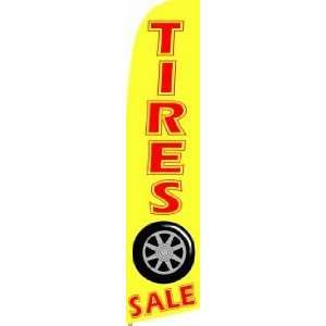  TIRES SALE Swooper Feather Flag 