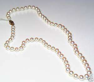 GIFT VINTAGE 16 STRAND of REAL PEARLS Y GOLD  