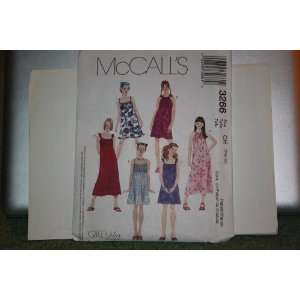   McCalls Sewing Pattern 3266 Size CH (7 8 10) Arts, Crafts & Sewing