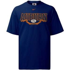  Nike Auburn Tigers Navy Practice IV T shirt Sports 