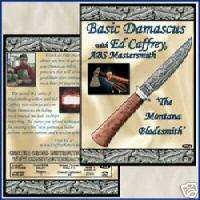 Basic Damascus DVD/Bladesmithing/Knifemaking  