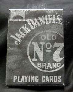 Jack Daniels Old No7 Brand Playing Cards Bicycle  
