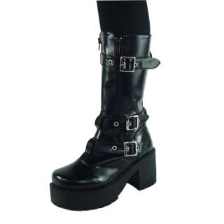 Punk gothic lolita cosplay boots LK9639  