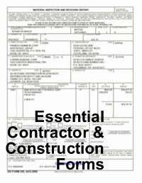 Essential Business Forms Contractor & Construction CD  