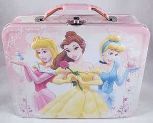 New Disney Princess Tin Lunchbox #PR031A  