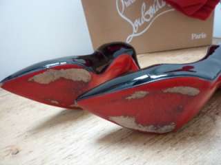   Louboutin Black Patent Classic Court Shoes Size UK 3.5 36.6 US 5.5