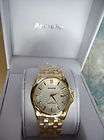 accurist gents goldplated bracelet watch brand new l k location united 