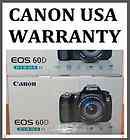 NEW* USA WARRANTY CANON EOS 60D Camera Body *CANON USA WARRANTY 