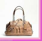 NEW❤ NWT COACH ASHLEY EMBOSSED LEATHER EXOTIC CROC SATCHET BAG 