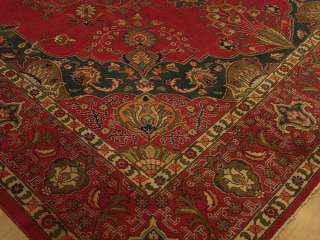 10x13 Handmade Carpet Antique Persian Afshan Tabriz Rug  
