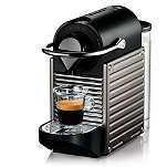 NESPRESSO Krups Nespresso Pixie coffee machine electric titanium
