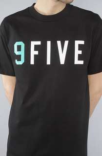 9Five Eyewear The College Tee in Black  Karmaloop   Global 