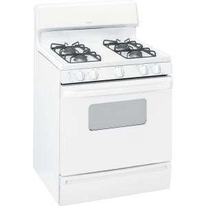 RGB526DETWW  Hotpoint 30 In. Freestanding Gas Range in White at The 