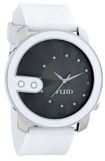 Flud Watches The Exchange Watch in White and Black  Karmaloop 