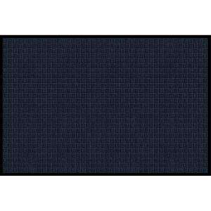 Apache Mills Navy Blue 48 in. x 72in. Synthetic Fiber Commercial Entry 