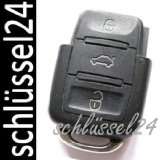 Klappschlüssel Gehäuse 3 Tasten VW Golf Seat Skoda Schlüssel